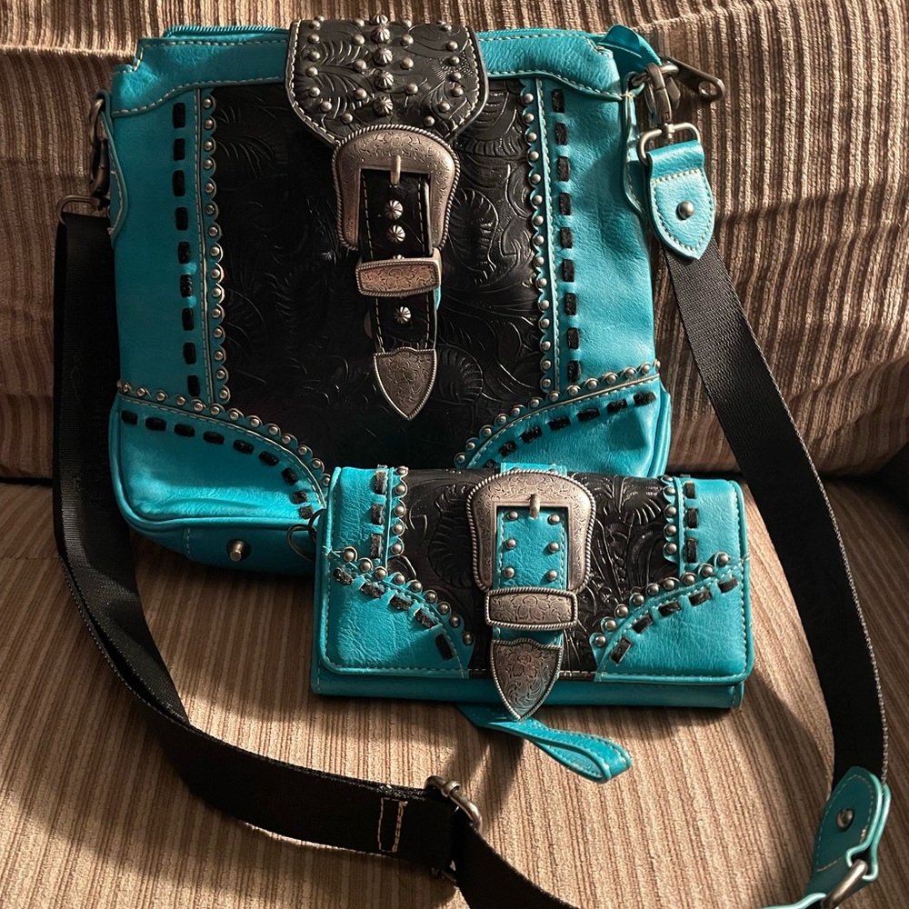 Montana west crossbody and wallet